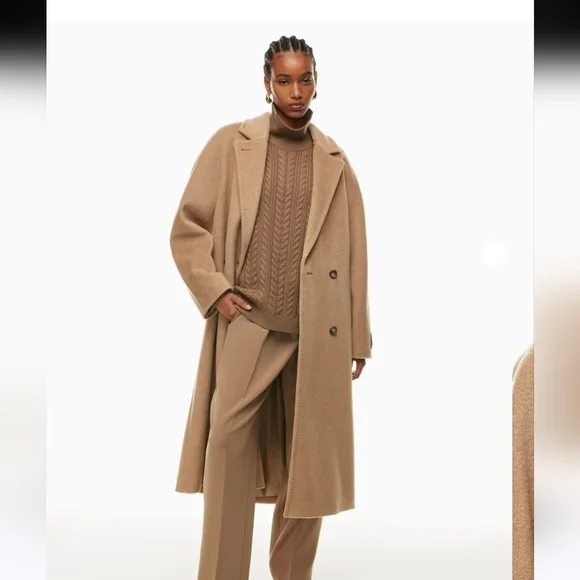 Wilfred Classic Tan Trench Coat - Picture 1 of 6